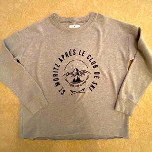 Gray American Eagle Sweatshirt